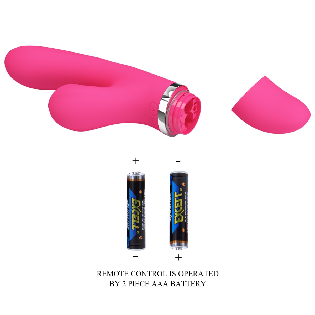 Vibrador rabbit con succionador Willow4