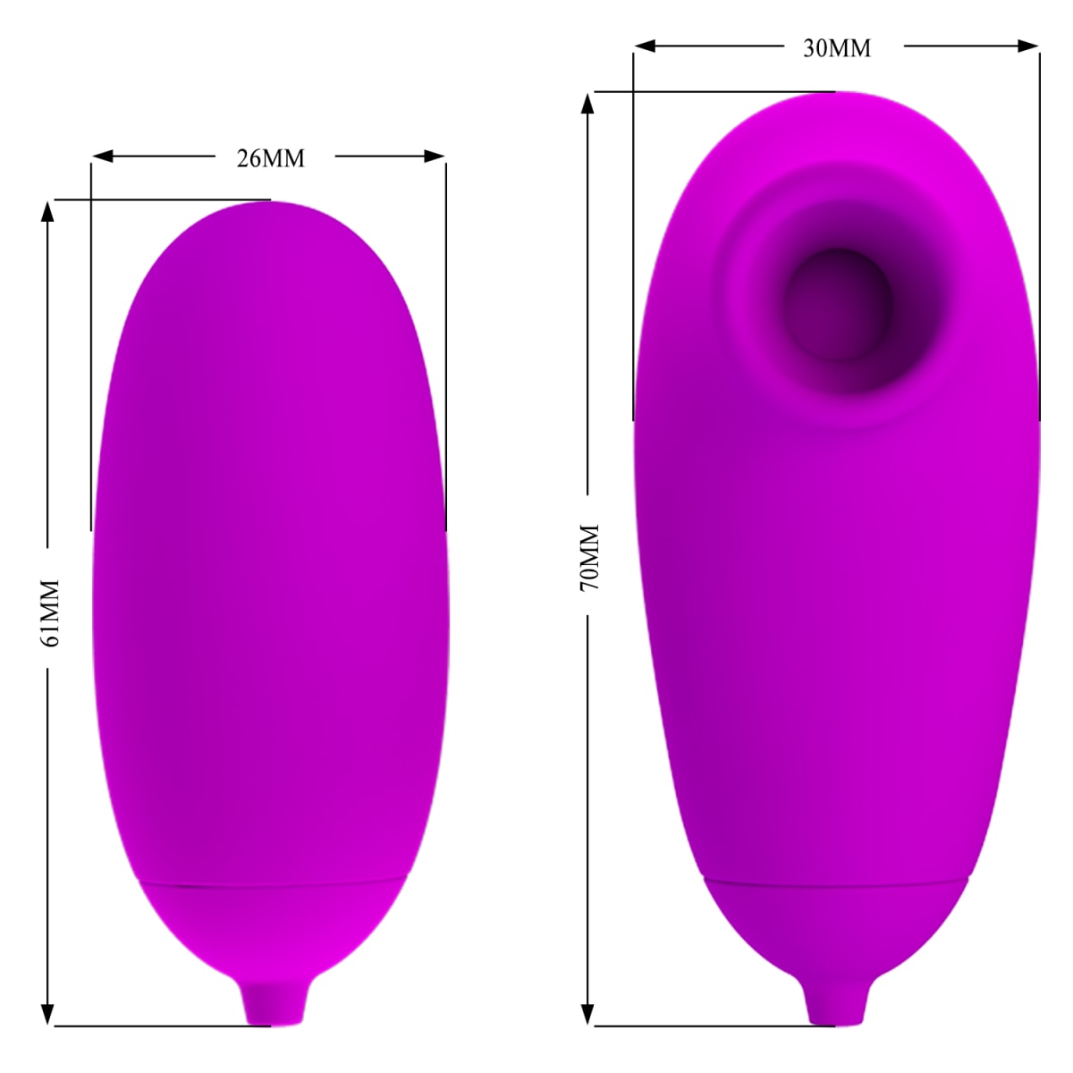 Succionador y vibrador morado5