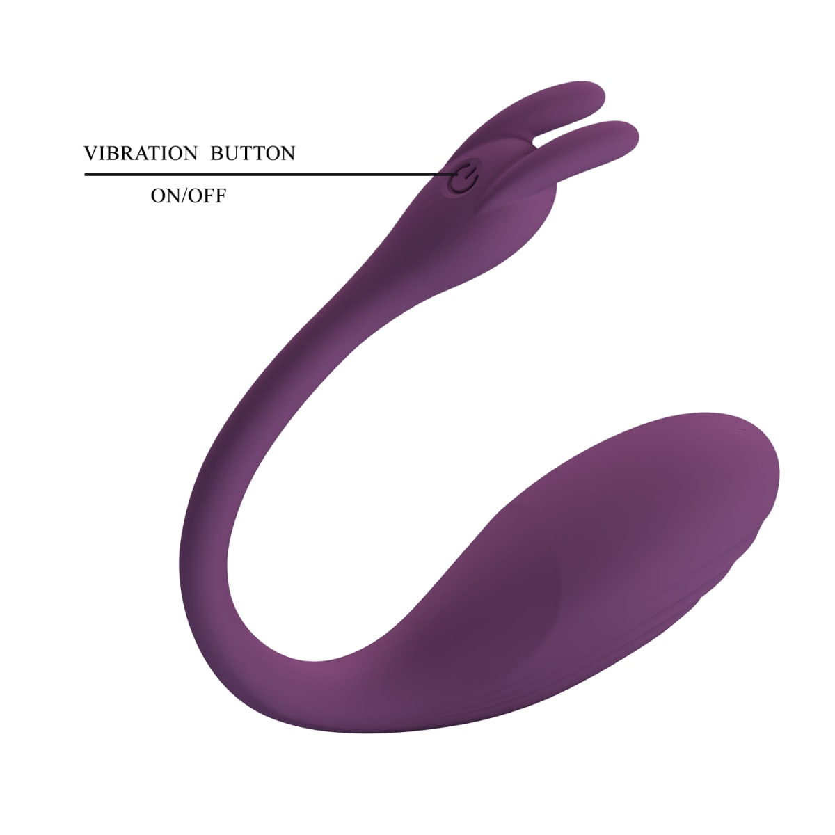 Vibrador con app Catalina recargable Dark4