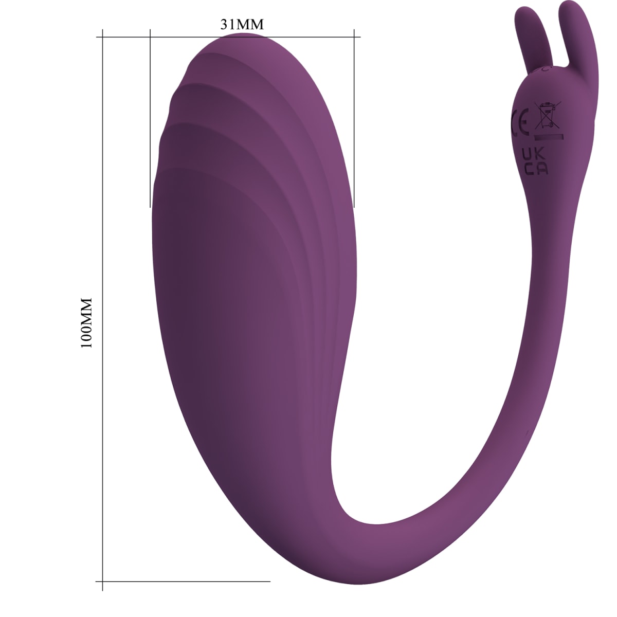 Vibrador con app Catalina recargable Dark6