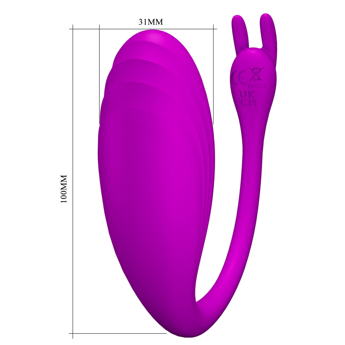 Vibrador con App Catalina - Recargable 24