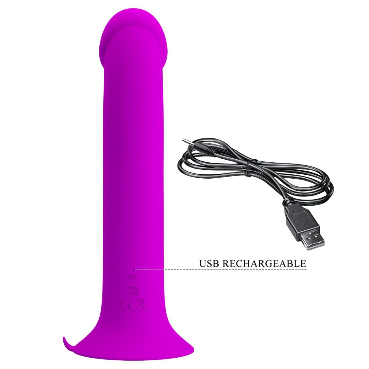 Vibrador con pulsador Murray - Recargable3