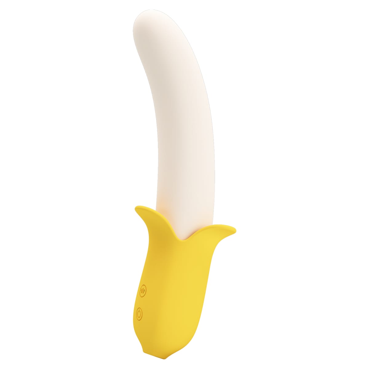Vibrador retractil banana - Recargable2