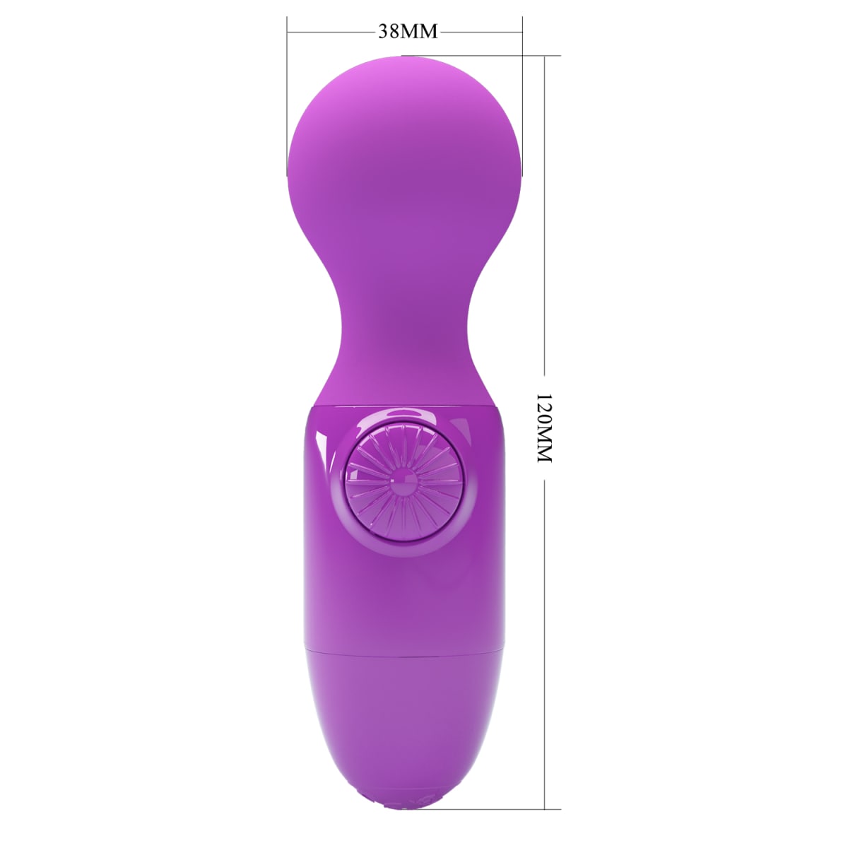 Vibrador mini Stick morado4