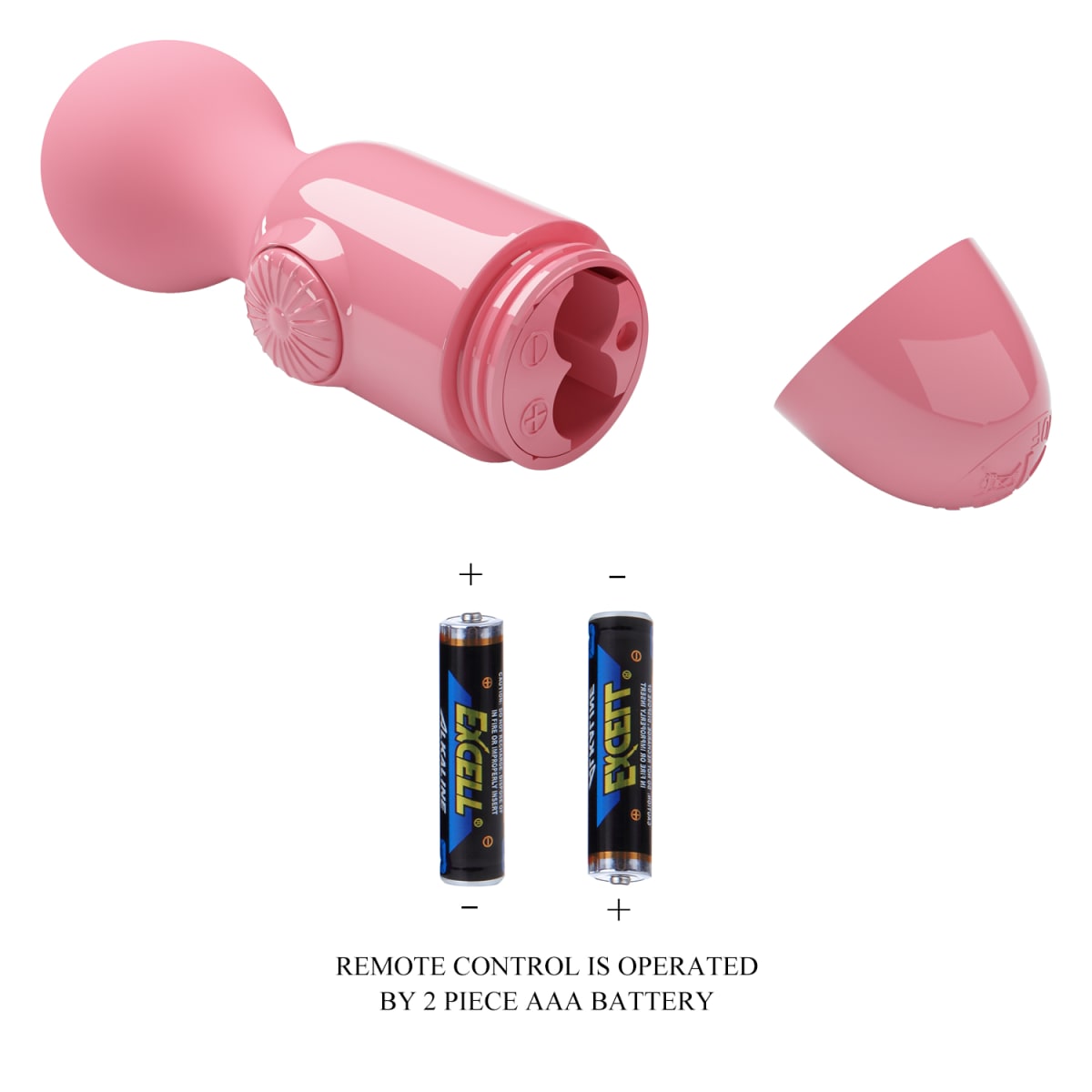 Vibrador mini Stick rosado4