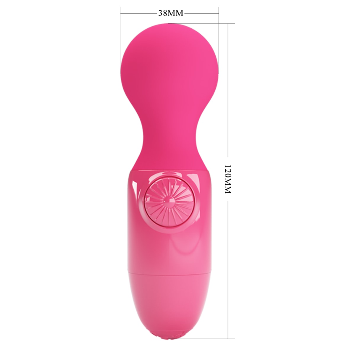 Vibrador mini Stick fucsia - Recargable5