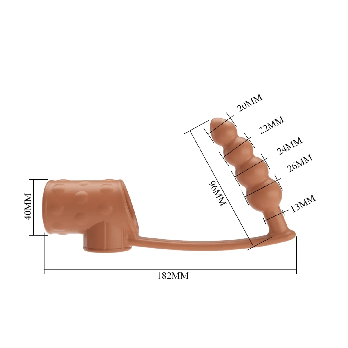 Funda y masajeador prostatico Combine3
