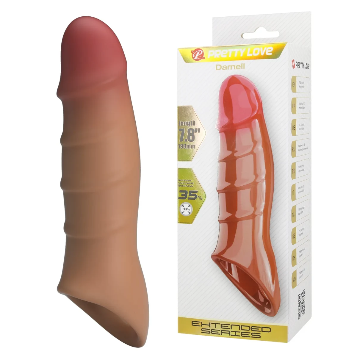 Funda con sujetador Darnell color marrón1