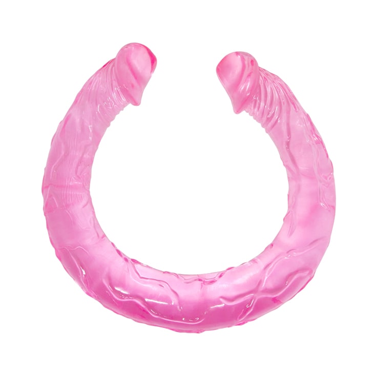 Consolador doble lésbico 44 cm1