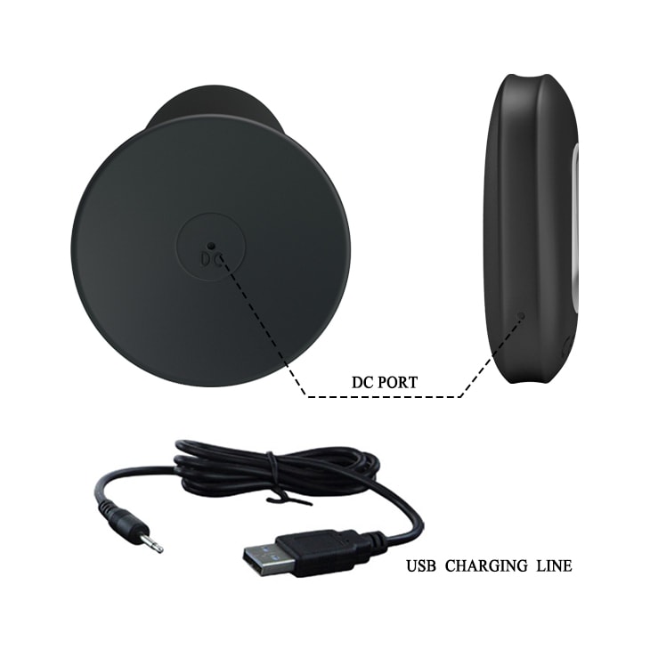 Vibrador anal ultra fuerte 10 cm - Recargable3