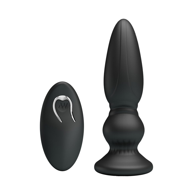 Vibrador anal ultra fuerte 12 cm - Recargable1
