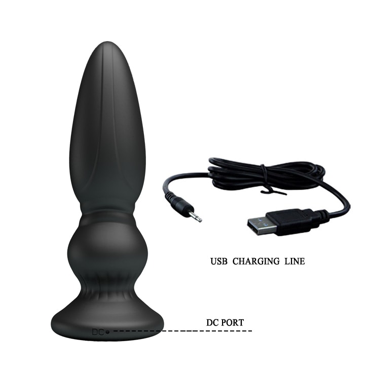 Vibrador anal ultra fuerte 12 cm - Recargable4