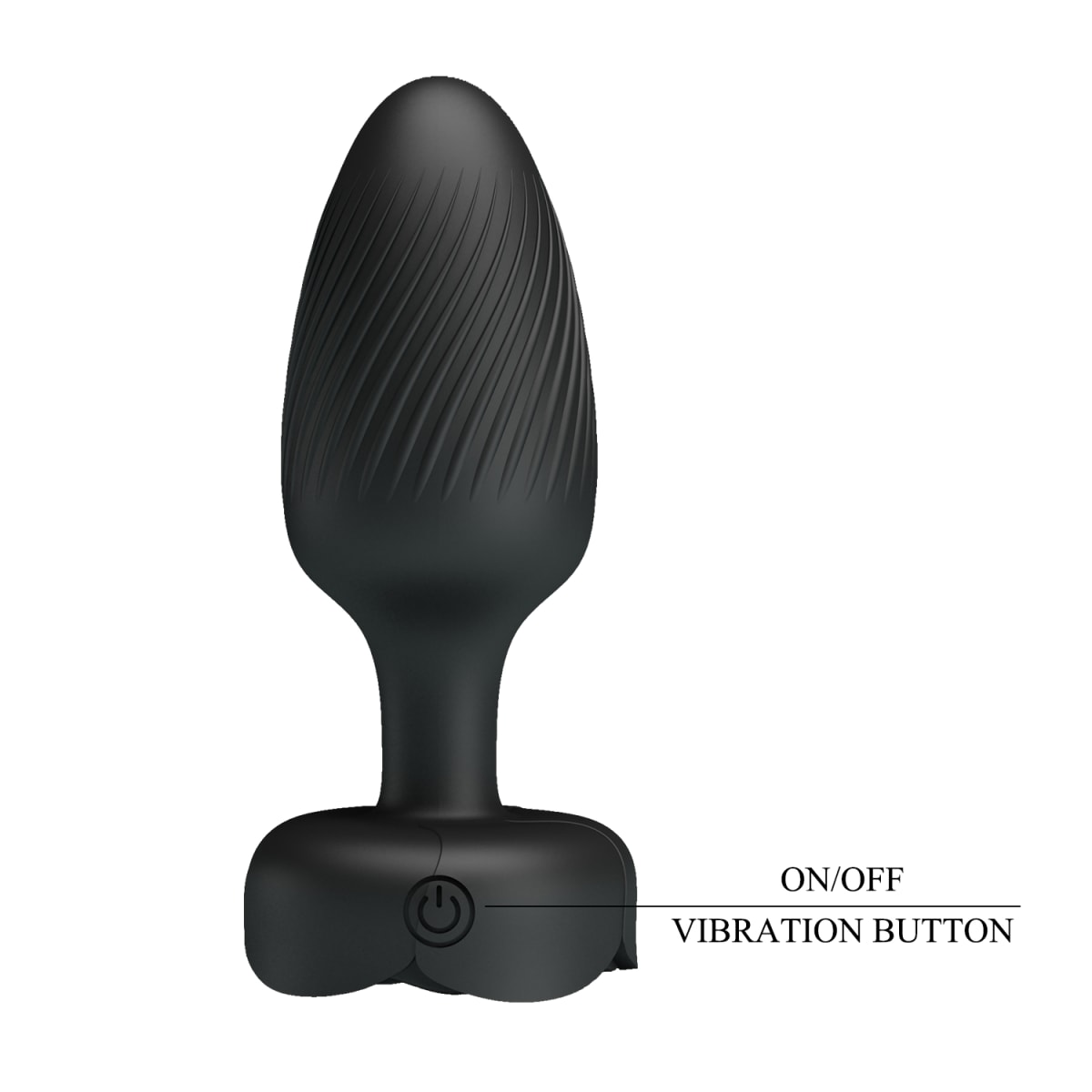 Plug vibrador con luces Varian recargable5