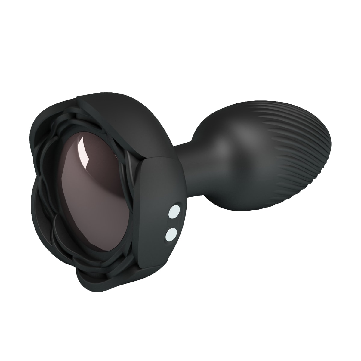 Plug vibrador con luces Olman recargable3