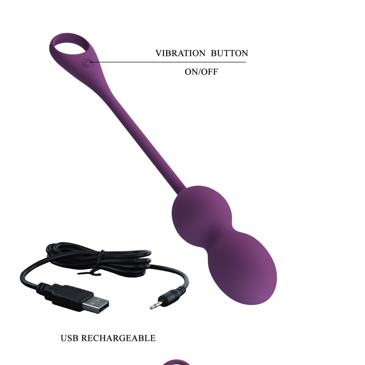 Bolas vibradoras con APP - Recargable3