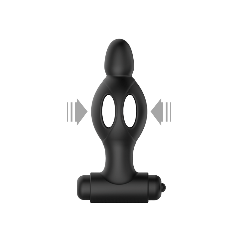 Vibrador anal ultra fuerte 12 cm - Recargable 22