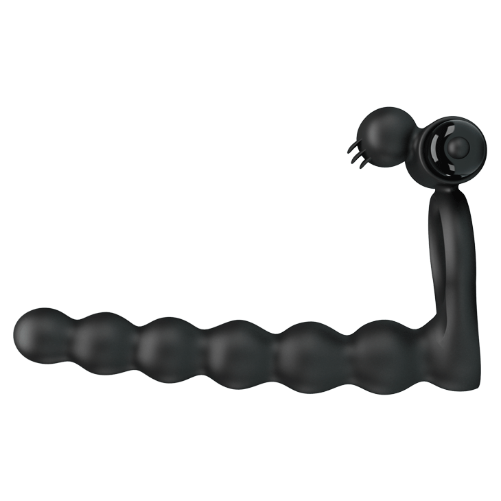 Anillo vibrador con estimulador anal Hércules1