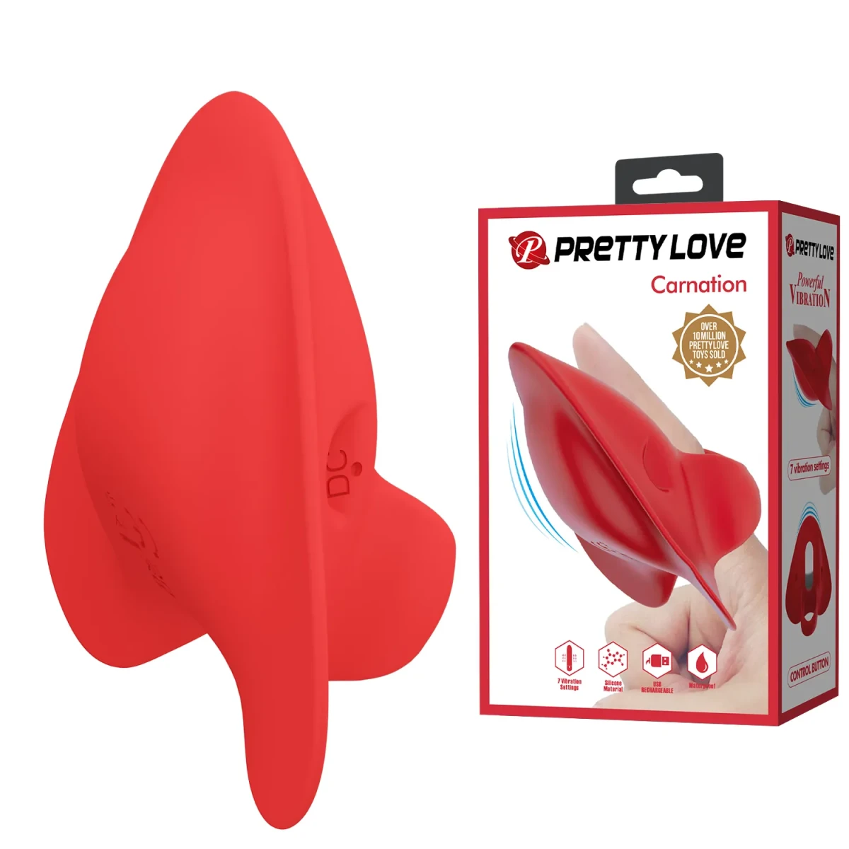 Vibrador dedal Carnation1
