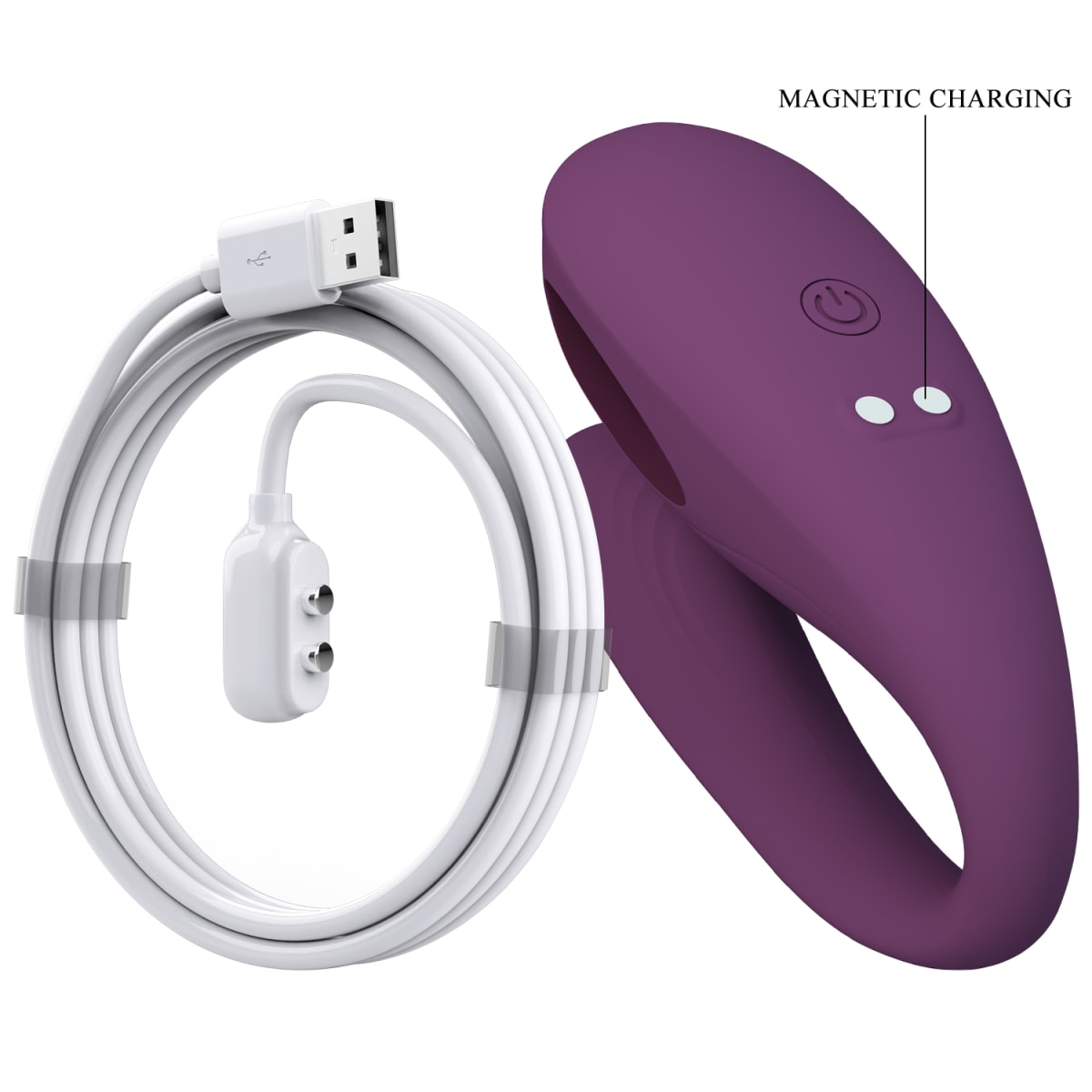 Vibrador de pareja APP Aauri - Recargable3