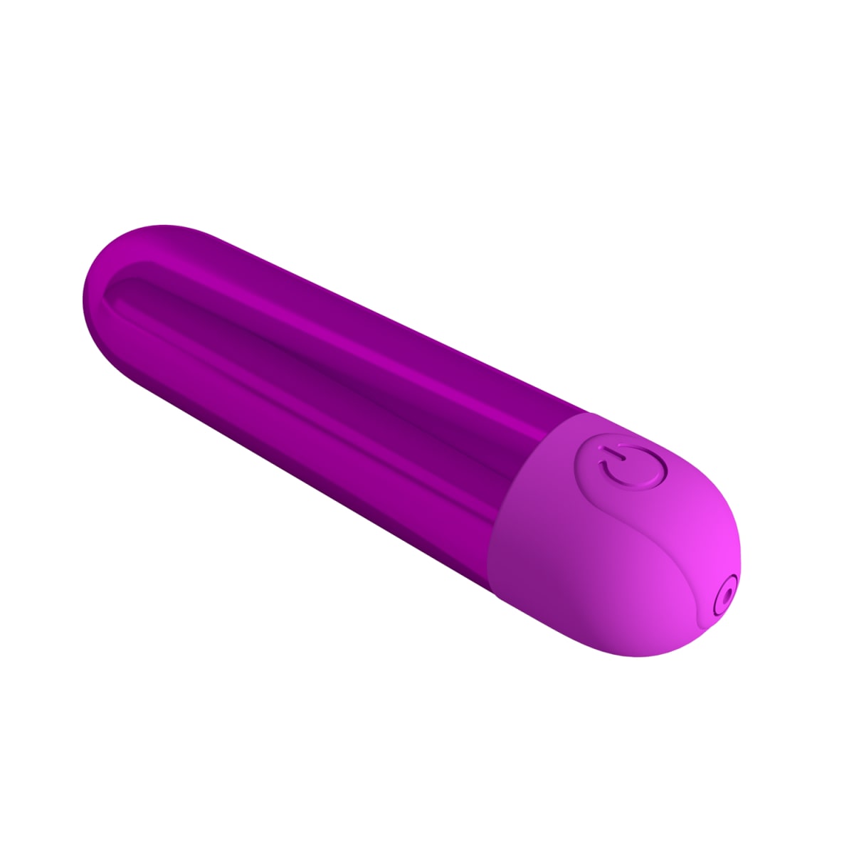 Vibrador bala recargable Kiwi Morado3