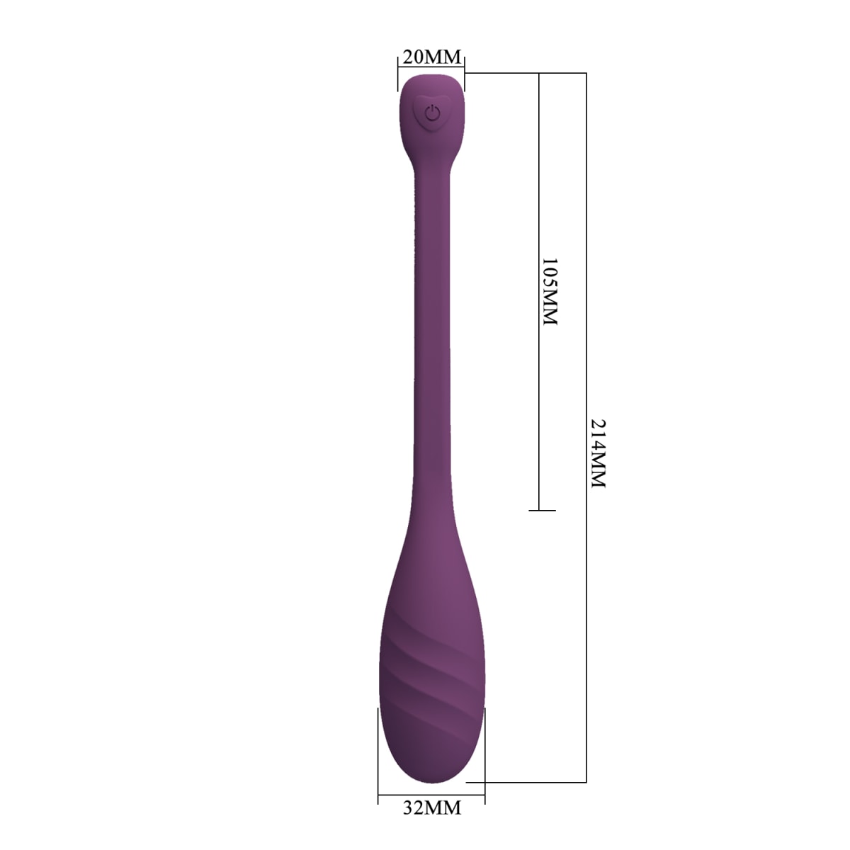 Vibrador con app leviathan recargable5