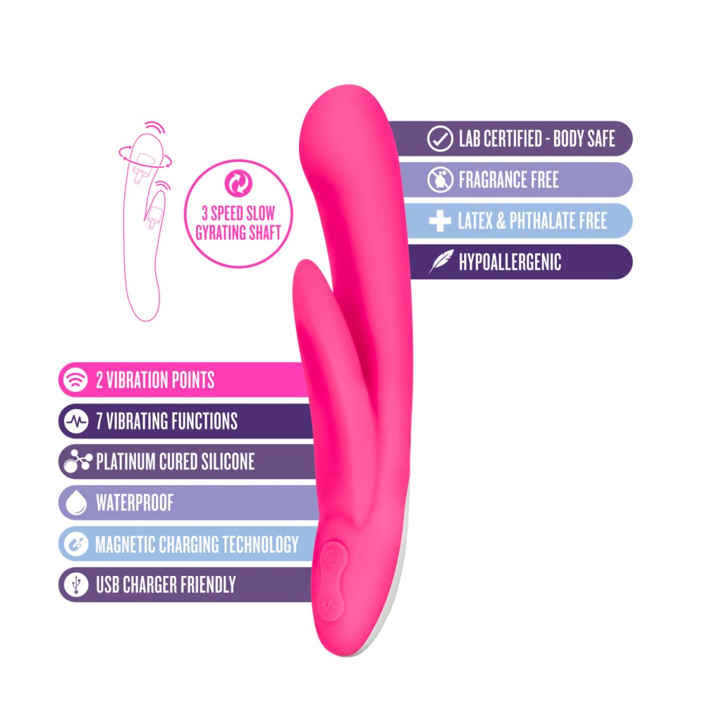 Vibrador rabbit Hot - Cottontail - Recargable4