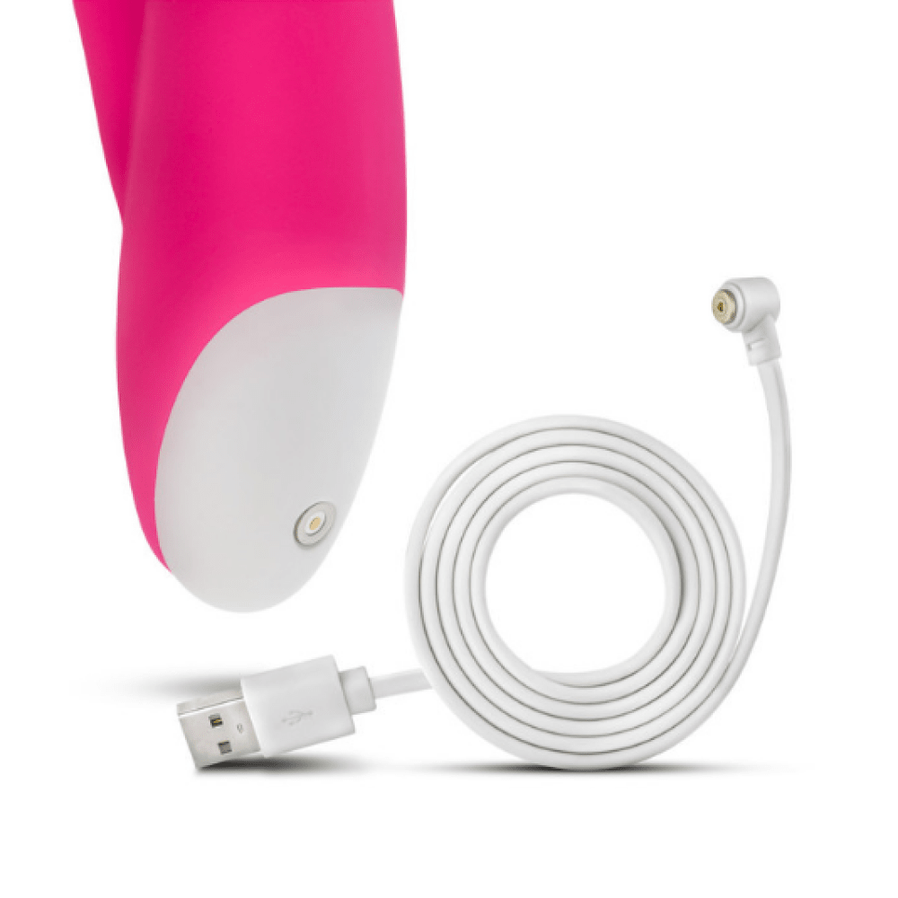 Vibrador rabbit rotador Hot - Cottontail - Recargable3