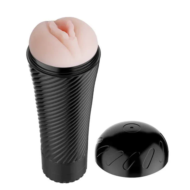 Masturbador con vibrador Real2