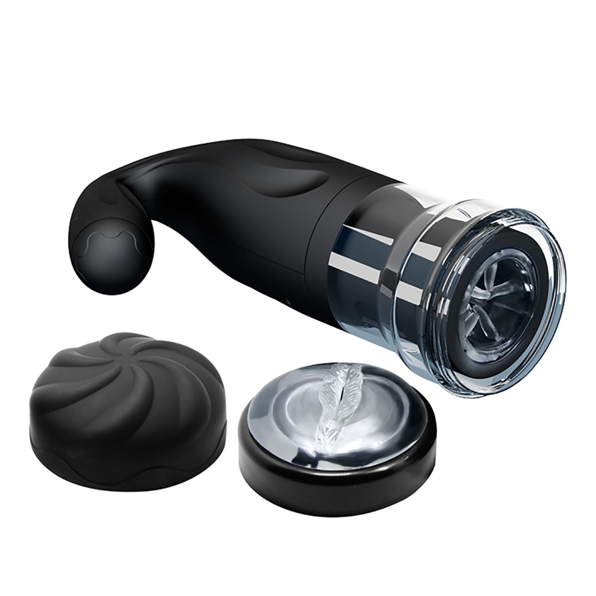 Masturbador masculino retractil Breton - Recargable5