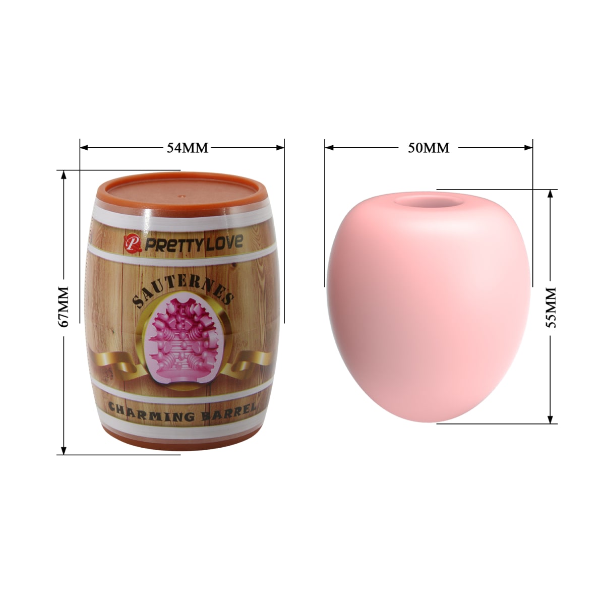 Huevo masturbador Barrel2