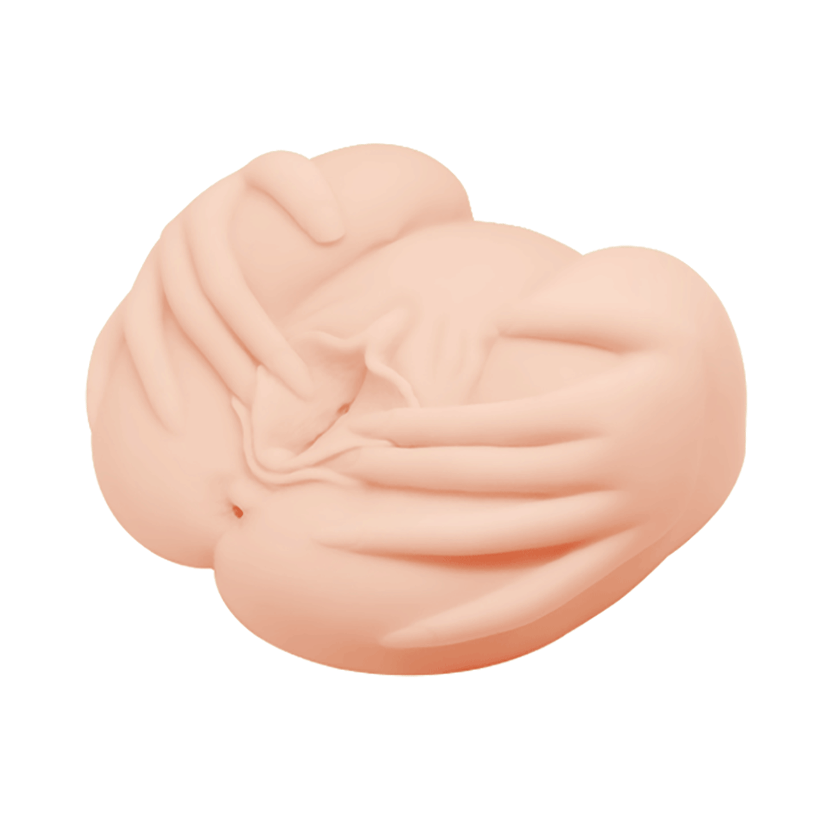 Masturbador realista con doble vibrador3