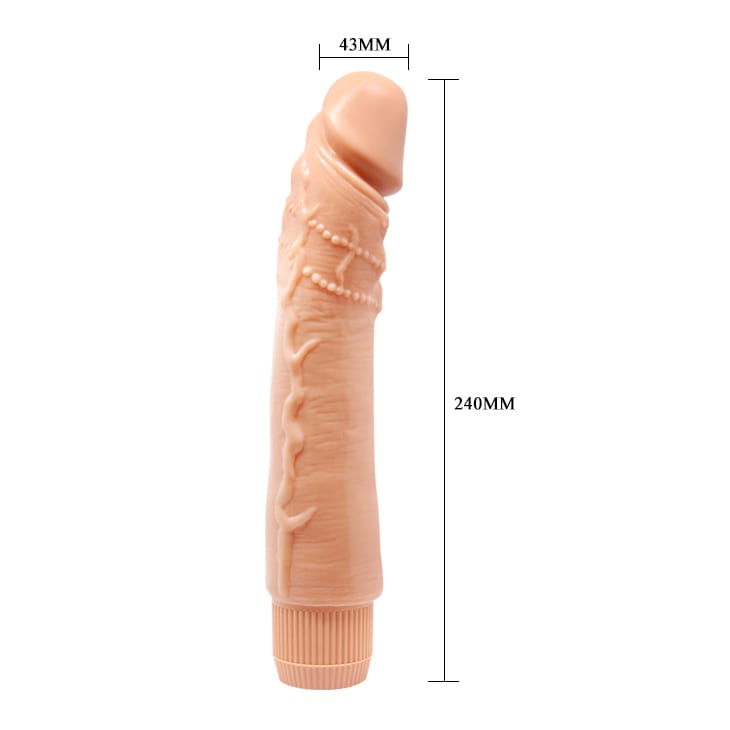 Vibrador TPR Dybbuk 22 cm2