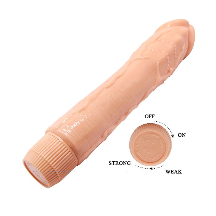 Vibrador TPR Dybbuk 22 cm3