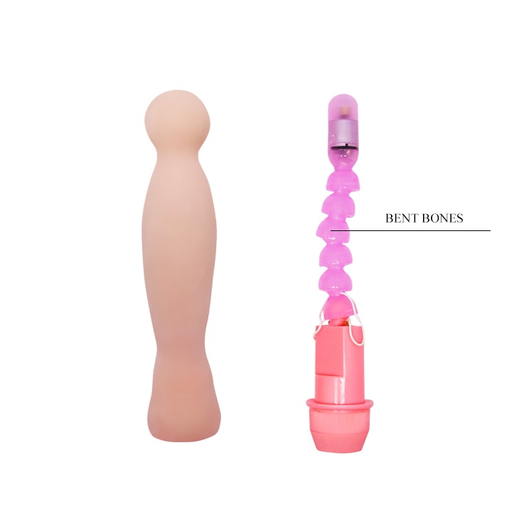 Vibrador TPR Flexi vibe 20 cm1