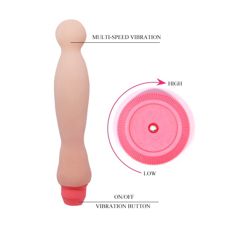 Vibrador TPR Flexi vibe 20 cm4