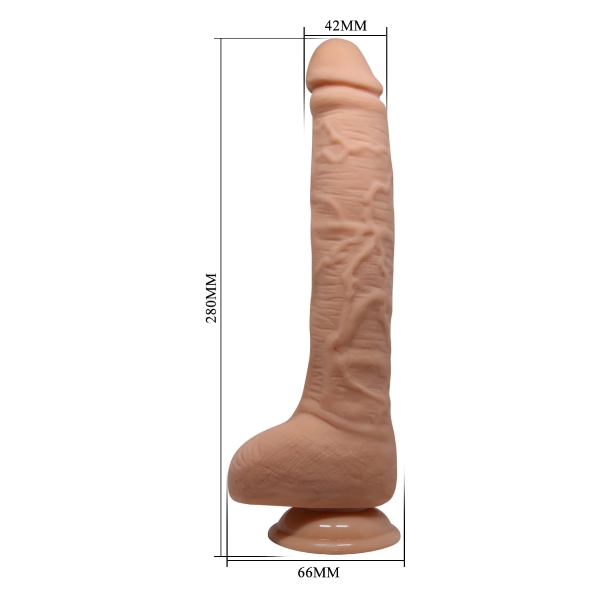 Dildo realista Dick 28 cm3