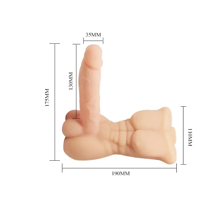 Vibrador realista Bigger Man3