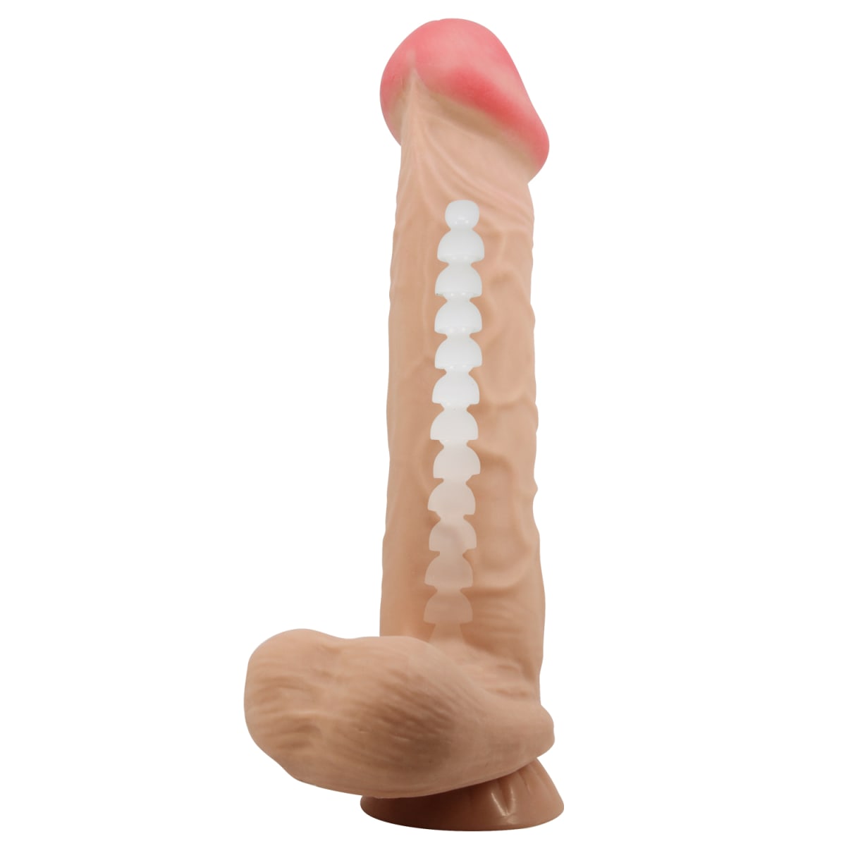 Dildo ultrarealista doble capa Mendel 25 cm1