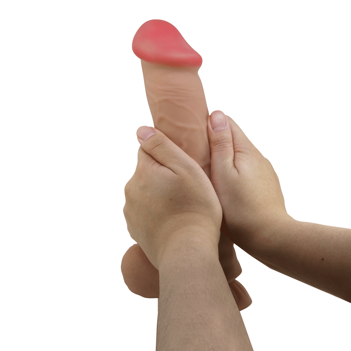 Dildo ultrarealista doble capa Mendel 25 cm3