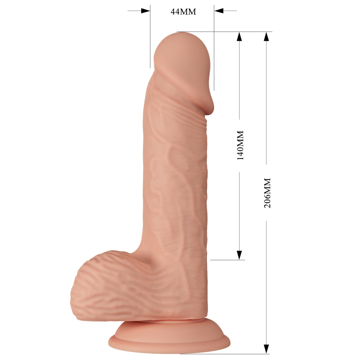 Dildo ultrarealista Catoblepas 14 cm3