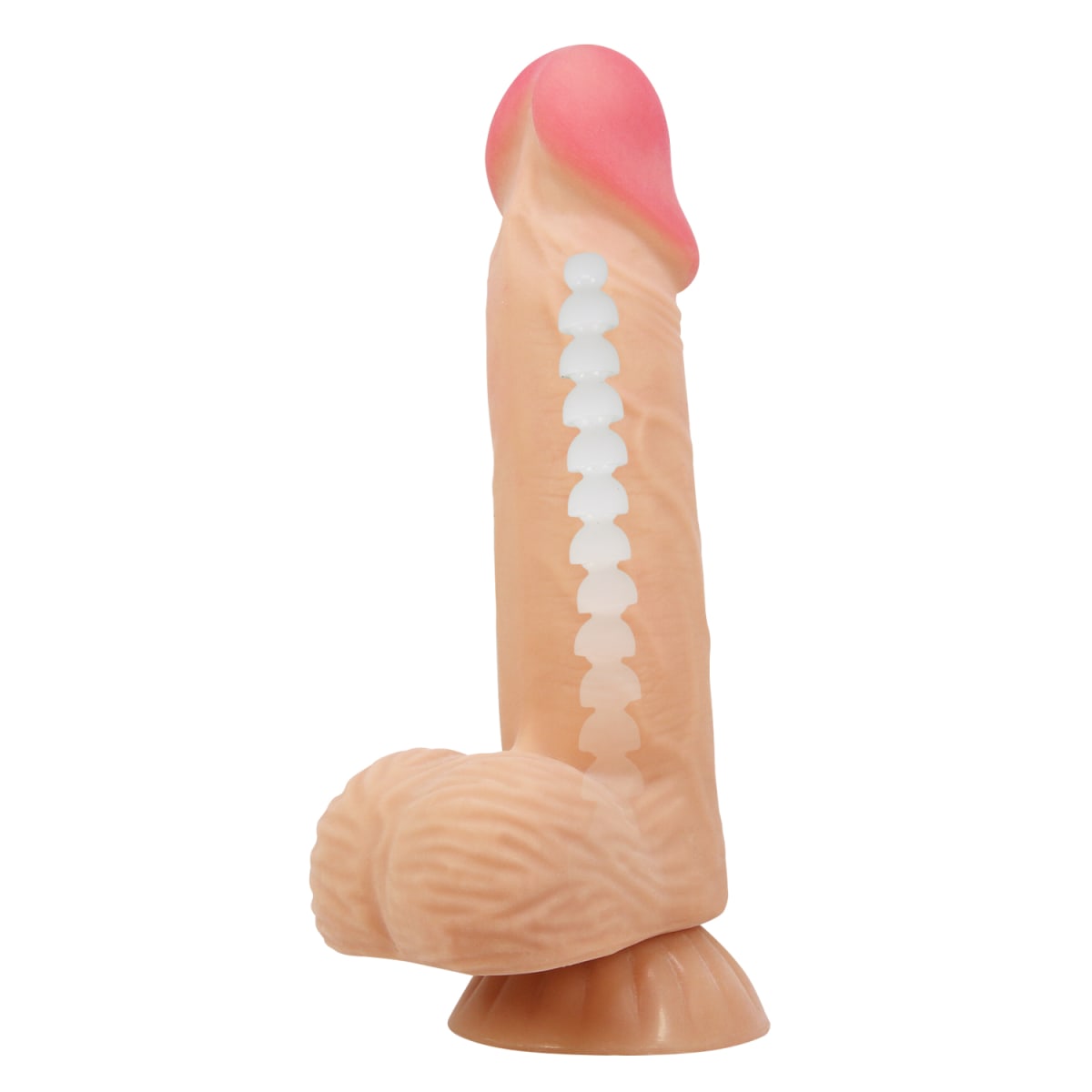 Dildo ultrarealista doble capa Lisle 14 cm1