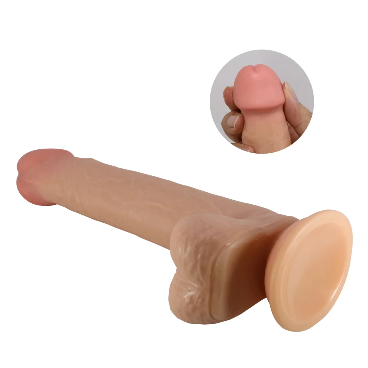 Dildo ultrarealista Tallen 22 cm4