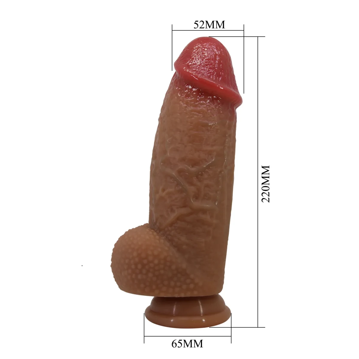Dildo Realista Achille 22 cm4