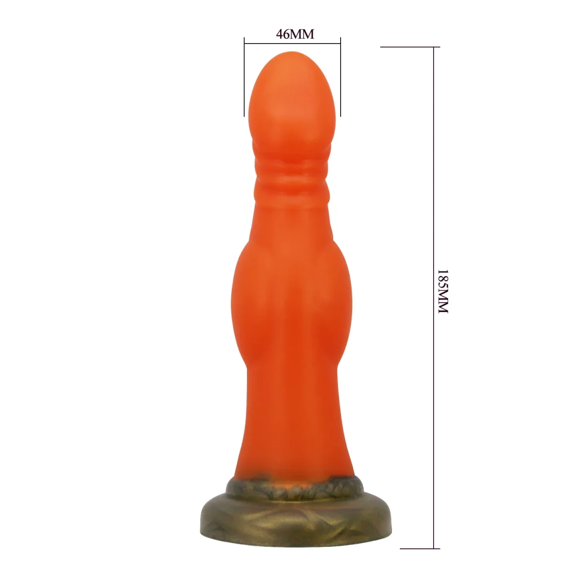 Dildo de fantasia Blazeheart charger 18.5 cm3