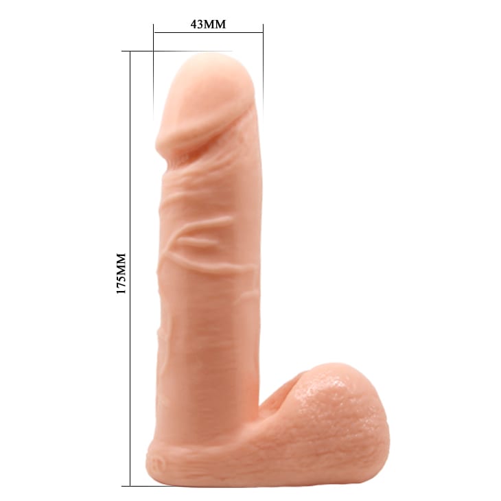 Dildo con arnes ajustable 15 cm3
