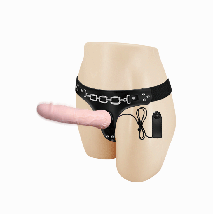 Vibrador con arnes ajustable 19 cm2