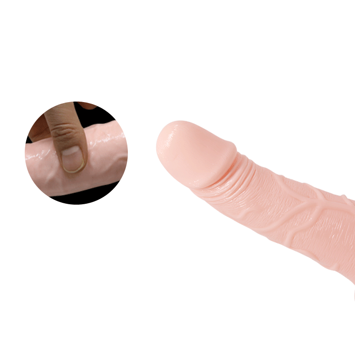 Protesis vibradora másculina con arnes ajustable 15 cm4