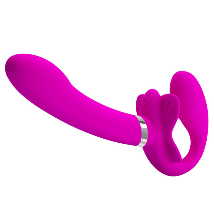 Vibrador doble penetración Valerie - Recargable1