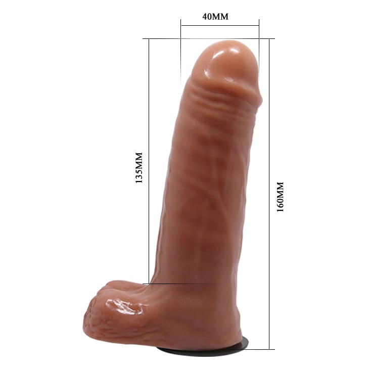 Vibrador ultra realista con arnes ajustable 13.5 cm6