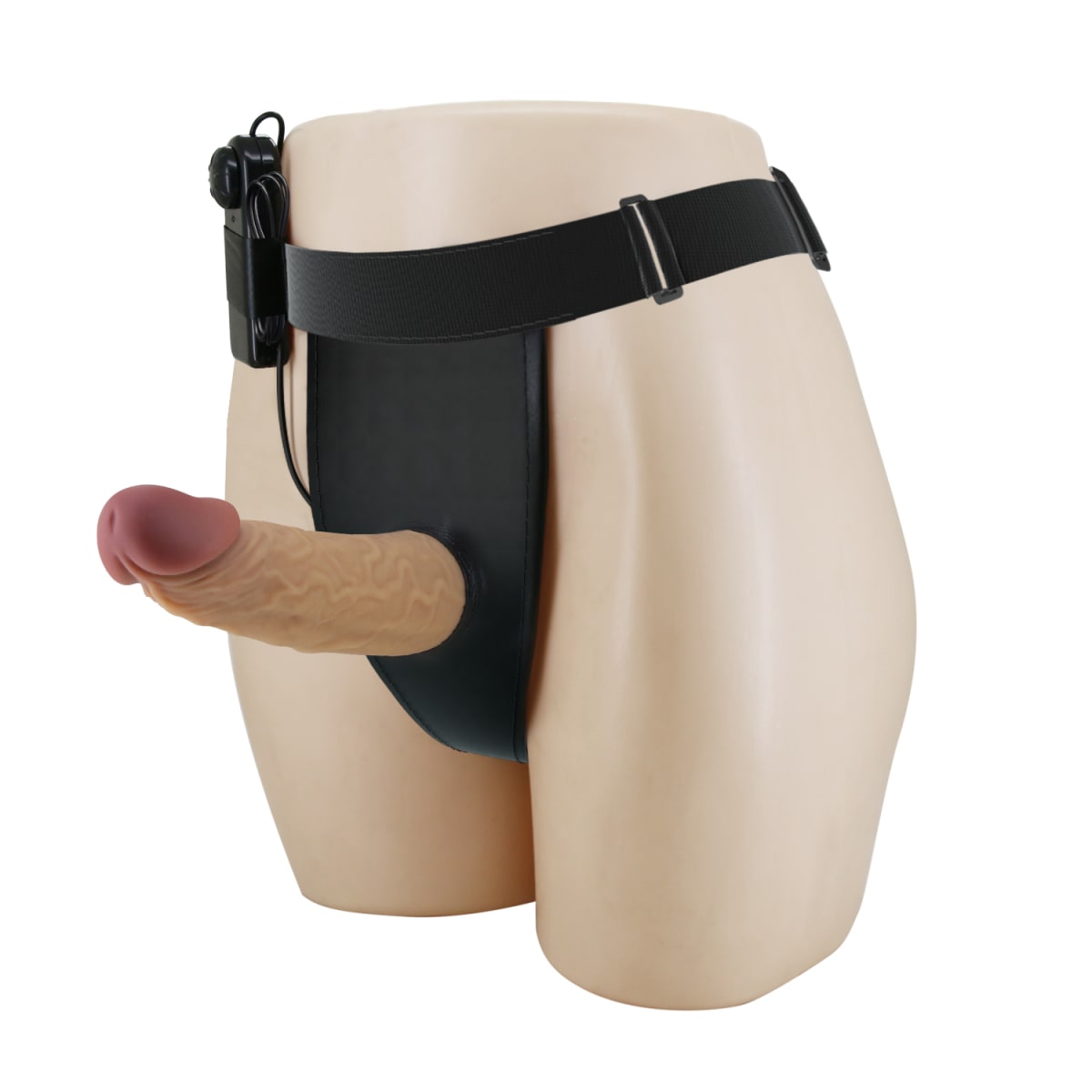 Prótesis vibradora masculina realista Draven 17.5 cm4